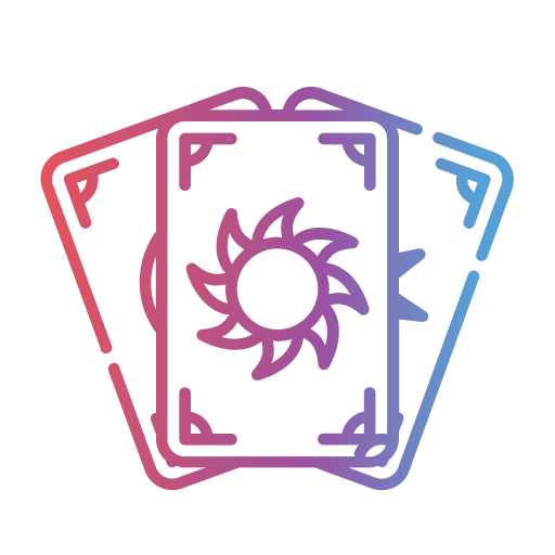 Think of your love question and tap on the card